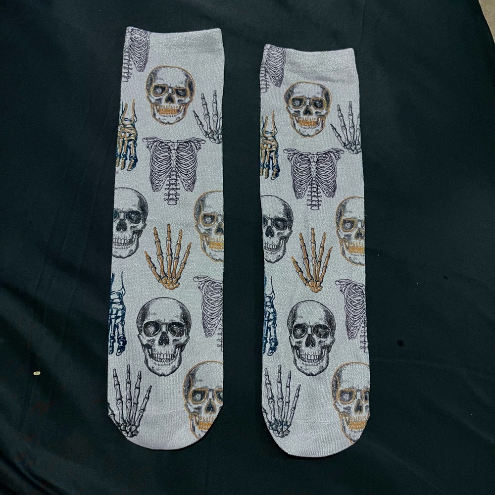 Halloween Skeleton Socks